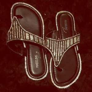 Rhinestone Sandals